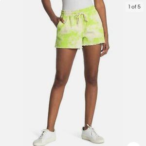 Abound Tie and Dye green shorts (NWOT)